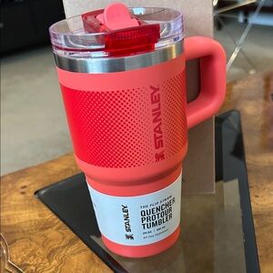 Stanley Coral Quencher Tumbler with Flip Straw